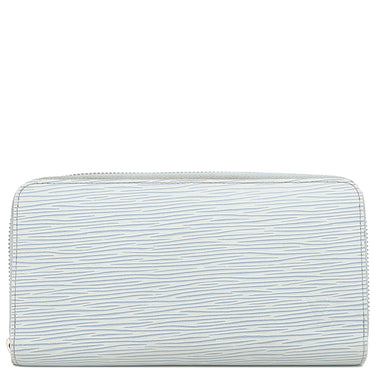 ルイヴィトン LOUIS VUITTON ジッピー ウォレット M69259 シーサイド エピレザー 長財布 シルバー金具 パステルブルー ラウンドジップ