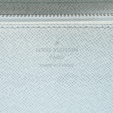 ルイヴィトン LOUIS VUITTON ジッピー ウォレット M69259 シーサイド エピレザー 長財布 シルバー金具 パステルブルー ラウンドジップ