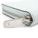 ルイヴィトン LOUIS VUITTON ジッピー ウォレット M69259 シーサイド エピレザー 長財布 シルバー金具 パステルブルー ラウンドジップ
