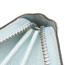 ルイヴィトン LOUIS VUITTON ジッピー ウォレット M69259 シーサイド エピレザー 長財布 シルバー金具 パステルブルー ラウンドジップ