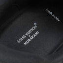 ルイヴィトン LOUIS VUITTON LV × TM LV トレイナー 1AJQCW ブラック×マルチカラー レザー #10 スニーカー 黒 村上隆