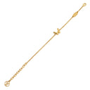 ルイヴィトン LOUIS VUITTON LV & Me イニシャルW M67180 ゴールド GP ブレスレット LVサークル