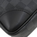 ルイヴィトン LOUIS VUITTON ポルトドキュマン ヴォワヤージュ N41125 ダミエグラフィット レザー ダミエグラフィットキャンバス ビジネスバッグ シルバー金具 鍵・パドロック・ネームタグ欠品