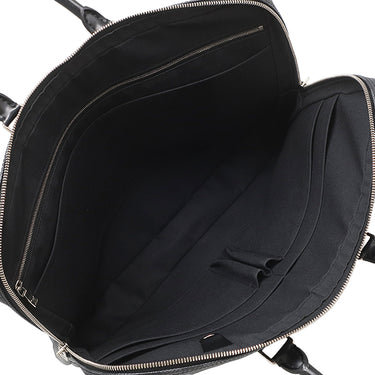 ルイヴィトン LOUIS VUITTON ポルトドキュマン ヴォワヤージュ N41125 ダミエグラフィット レザー ダミエグラフィットキャンバス ビジネスバッグ シルバー金具 鍵・パドロック・ネームタグ欠品