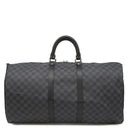 ルイヴィトン LOUIS VUITTON キーポル バンドリエール 55 N41413 ダミエグラフィット ダミエグラフィットキャンバス ボストンバッグ シルバー金具 タグ欠品