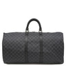ルイヴィトン LOUIS VUITTON キーポル バンドリエール 55 N41413 ダミエグラフィット ダミエグラフィットキャンバス ボストンバッグ シルバー金具 タグ欠品