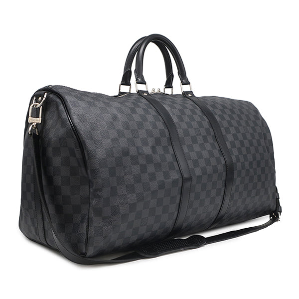 値下美品ダミエグラフィットキーポルバンドリエール55 ルイヴィトン LOUIS VUITTON キーポル バンドリエール 55 N41413