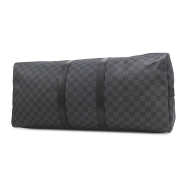 ルイヴィトン LOUIS VUITTON キーポル バンドリエール 55 N41413 ダミエグラフィット ダミエグラフィットキャンバス ボストンバッグ シルバー金具 タグ欠品