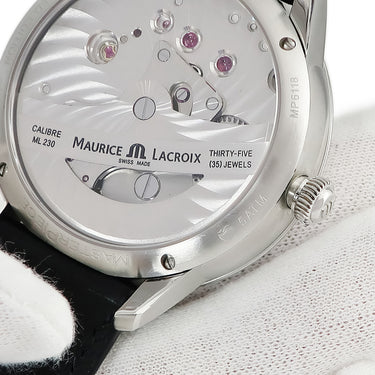 腕時計 モーリスラクロア Maurice Lacroix マスターピース グラビティ 創業40周年記念 MP6118-SS001-112 自動巻き メンズ OH済 限定