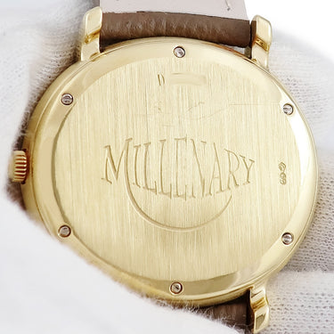 腕時計 オーデマピゲ AUDEMARS PIGUET ミレネリー デュアルタイム 25778BA.OO.D002CR.01 自動巻き メンズ K18YG無垢 デイト パワーリザーブ