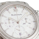 腕時計 ブランパン BLANCPAIN レマン クロノグラフ 2185-1127-53 自動巻き メンズ ホワイト デイト スモールセコンド ヴィンテージ