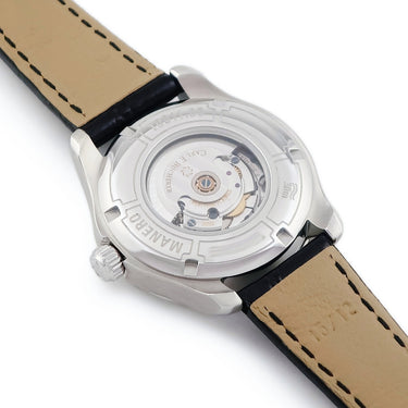 腕時計 カール F ブヘラ Carl F. Bucherer マネロ オートデイト 00.10911.08.53.11 自動巻き レディース 新品同様 純正ダイヤ ブルー 青 デイト