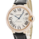 腕時計 カルティエ Cartier バロンブルー ドゥ カルティエ LM WE900851 自動巻き メンズ K18RG無垢 純正ダイヤ ローマン デイト