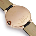 腕時計 カルティエ Cartier バロンブルー ドゥ カルティエ LM WE900851 自動巻き メンズ K18RG無垢 純正ダイヤ ローマン デイト