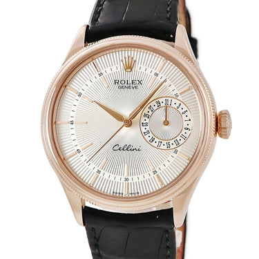 腕時計 ロレックス ROLEX チェリーニ デイト 50515 ランダム番 自動巻き メンズ ランダム番 K18エバーローズゴールド無垢 ギョウシェ