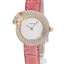 腕時計 カルティエ Cartier パンテール 1925 パンサー WF317551 クオーツ レディース K18YG無垢 純正ダイヤ&エメラルド アイボリー