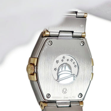 腕時計 オメガ OMEGA コンステレーション ブラッシュクォーツ 123.20.24.60.05.002 クオーツ レディース K18YG×SS コンビ シェル