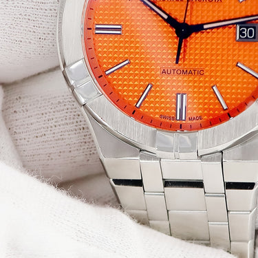 腕時計 モーリスラクロア Maurice Lacroix アイコン オートマティック 42mm サマーエディション AI6008-SS00F-530-E 自動巻き メンズ 限定