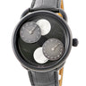 腕時計 エルメス HERMES アルソー ルール ドゥ ラ リュンヌ AR1.842 自動巻き メンズ 新品同様 ブラック PVD ダブルムーンフェイズ