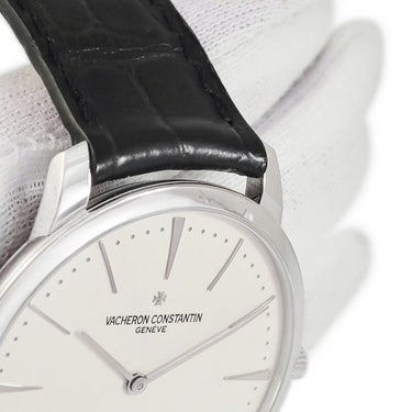 腕時計 ヴァシュロン・コンスタンタン VACHERON CONSTANTIN パトリモニー マニュアルワインディング 81180/000G-9117 手巻き メンズ K18WG無垢