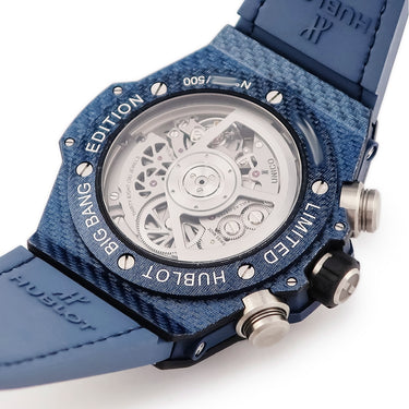 腕時計 ウブロ HUBLOT ビッグバン ウニコ イタリア インディペンデント ブルー 411.YL.5190.NR.ITI15 自動巻き メンズ 限定