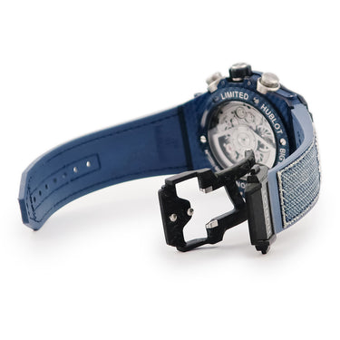 腕時計 ウブロ HUBLOT ビッグバン ウニコ イタリア インディペンデント ブルー 411.YL.5190.NR.ITI15 自動巻き メンズ 限定