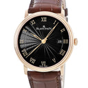 腕時計 ブランパン BLANCPAIN ヴィルレ ウルトラスリム 6651-3630-55B 自動巻き メンズ K18RG無垢 ブラック ギョウシェ
