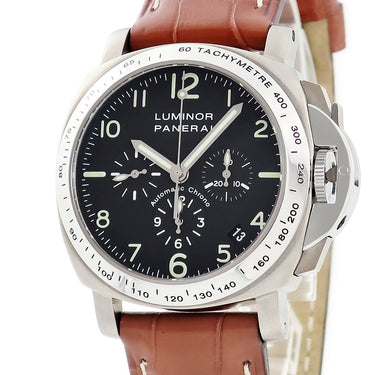 腕時計 パネライ PANERAI ルミノール クロノグラフ 40mm PAM00072 自動巻き メンズ エルプリメロ スモールセコンド デイト