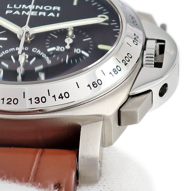腕時計 パネライ PANERAI ルミノール クロノグラフ 40mm PAM00072 自動巻き メンズ エルプリメロ スモールセコンド デイト