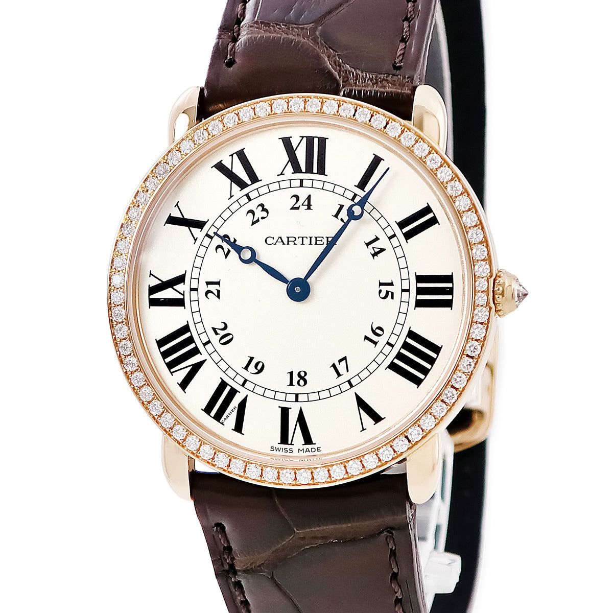 カルティエ Cartier ロンド ルイ カルティエ LM WR000651 手巻き