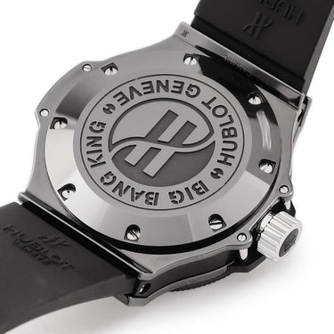 腕時計 ウブロ HUBLOT ビッグバン キング アイスバン 322.CK.1140.RX 自動巻き メンズ デイト ダイバーズ 逆回転防止ベゼル