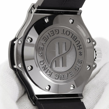 腕時計 ウブロ HUBLOT ビッグバン キング アイスバン 322.CK.1140.RX 自動巻き メンズ デイト ダイバーズ 逆回転防止ベゼル