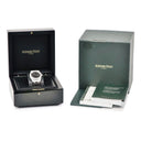 腕時計 オーデマピゲ AUDEMARS PIGUET ロイヤルオーク タキシード 15154BC.ZZ.D004CU.01 自動巻き メンズ K18WG無垢 純正ダイヤ 黒