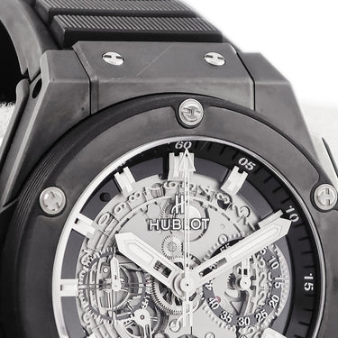 腕時計 ウブロ HUBLOT キングパワー ウニコ ブラックマジック 701.CI.0170.RX 自動巻き メンズ フライバック クロノグラフ