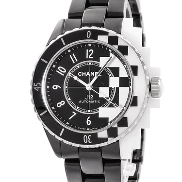 腕時計 シャネル CHANEL J12 サイバネティック 38mm H7988 自動巻き メンズ シースルーバック 2トーン cal.12.1 コンビ アラビア