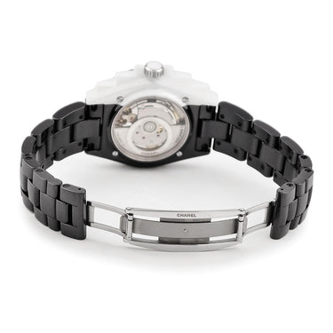 腕時計 シャネル CHANEL J12 サイバネティック 38mm H7988 自動巻き メンズ シースルーバック 2トーン cal.12.1 コンビ アラビア