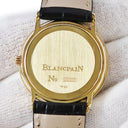 腕時計 ブランパン BLANCPAIN ヴィルレ 0095 自動巻き メンズ K18YG無垢 純正ダイヤ ホワイト デイト
