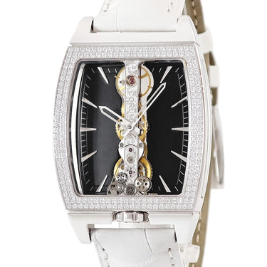 腕時計 コルム CORUM ゴールデンブリッジ 113.151.69/0001 FN01 手巻き メンズ K18WG無垢 純正ダイヤ 6時位置リューズ 限定