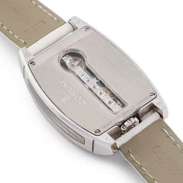腕時計 コルム CORUM ゴールデンブリッジ 113.151.69/0001 FN01 手巻き メンズ K18WG無垢 純正ダイヤ 6時位置リューズ 限定