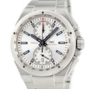 腕時計 IWC IWC インヂュニア クロノグラフ レーサー IW378510 自動巻き メンズ シルバー 青針 スモールセコンド デイト