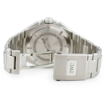 腕時計 IWC IWC インヂュニア クロノグラフ レーサー IW378510 自動巻き メンズ シルバー 青針 スモールセコンド デイト