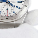 腕時計 IWC IWC インヂュニア クロノグラフ レーサー IW378510 自動巻き メンズ シルバー 青針 スモールセコンド デイト