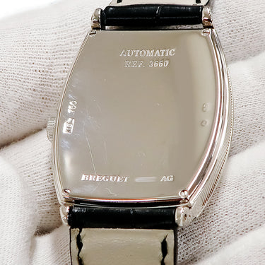 腕時計 ブレゲ BREGUET ヘリテージ トノーカンブレ ウォーターフォール 3660BB/12/984 自動巻き メンズ K18WG無垢 スモールセコンド