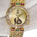 腕時計 ピアジェ PIAGET アスプレイ 4276P32S 手巻き レディース メーカーOH済 K18YG無垢 純正ダイヤ ルビー エメラルド ビンテージ