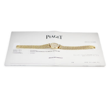 腕時計 ピアジェ PIAGET アスプレイ 4276P32S 手巻き レディース メーカーOH済 K18YG無垢 純正ダイヤ ルビー エメラルド ビンテージ