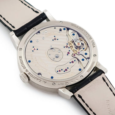 腕時計 ランゲ&ゾーネ LANGE&SOHNE グランド ランゲ1 137.038 LSLS1373AG 手巻き メンズ K18WG無垢 グレー アウトサイズデイト