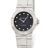 腕時計 ブルガリ Bvlgari ディアゴノ スポーツ LCV29S 自動巻き レディース 純正11Pダイヤ ブラック デイト オートマティック