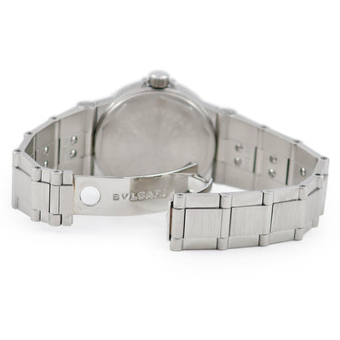腕時計 ブルガリ Bvlgari ディアゴノ スポーツ LCV29S 自動巻き レディース 純正11Pダイヤ ブラック デイト オートマティック
