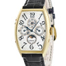 腕時計 フランクミュラー FRANCK MULLER トノウカーベックス パーペチュアルカレンダー 5850QP 自動巻き メンズ K18YG無垢 ムーンフェイズ