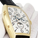 腕時計 フランクミュラー FRANCK MULLER トノウカーベックス パーペチュアルカレンダー 5850QP 自動巻き メンズ K18YG無垢 ムーンフェイズ